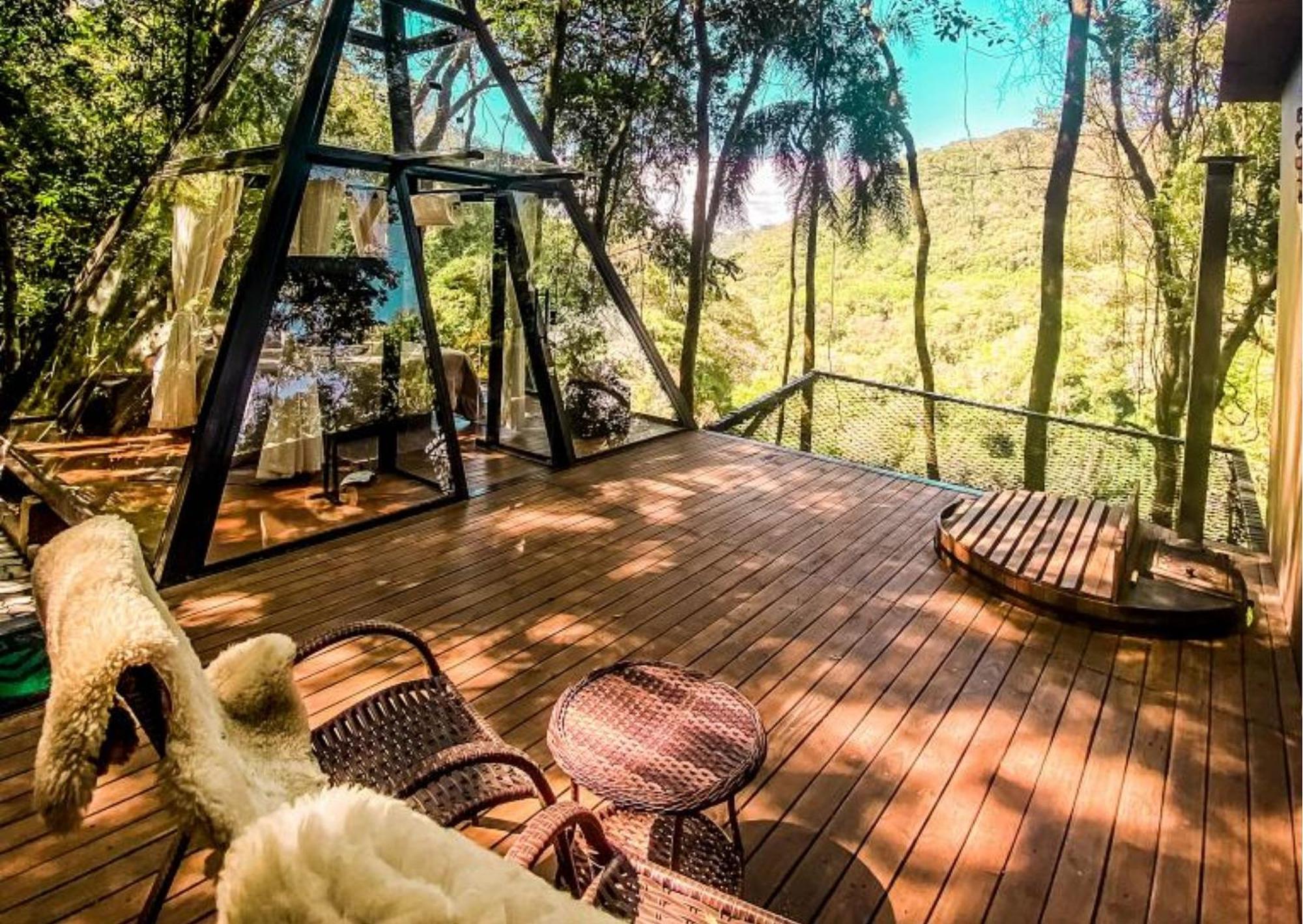 Cabanas Do Valle Itaara Esterno foto