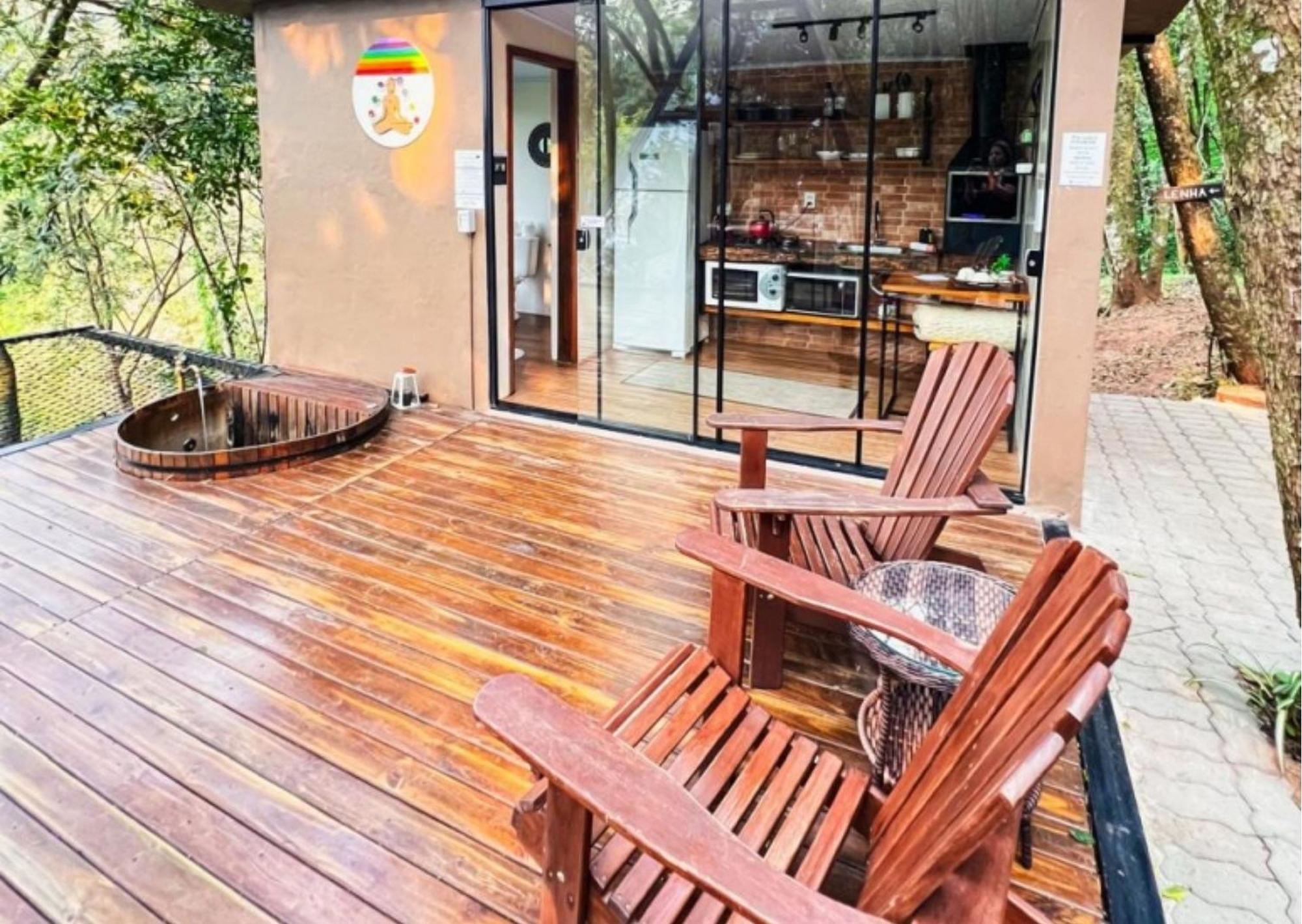 Cabanas Do Valle Itaara Esterno foto